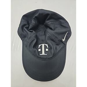 T Mobile Nike Dri-Fit Featherlight Black Cap Adjustable Strap Unisex Hat